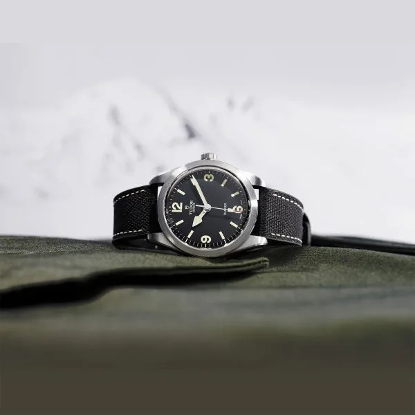 TUDOR Ranger 39MM Steel Casing On Hybrid rubber and leather bracelet - Image 3