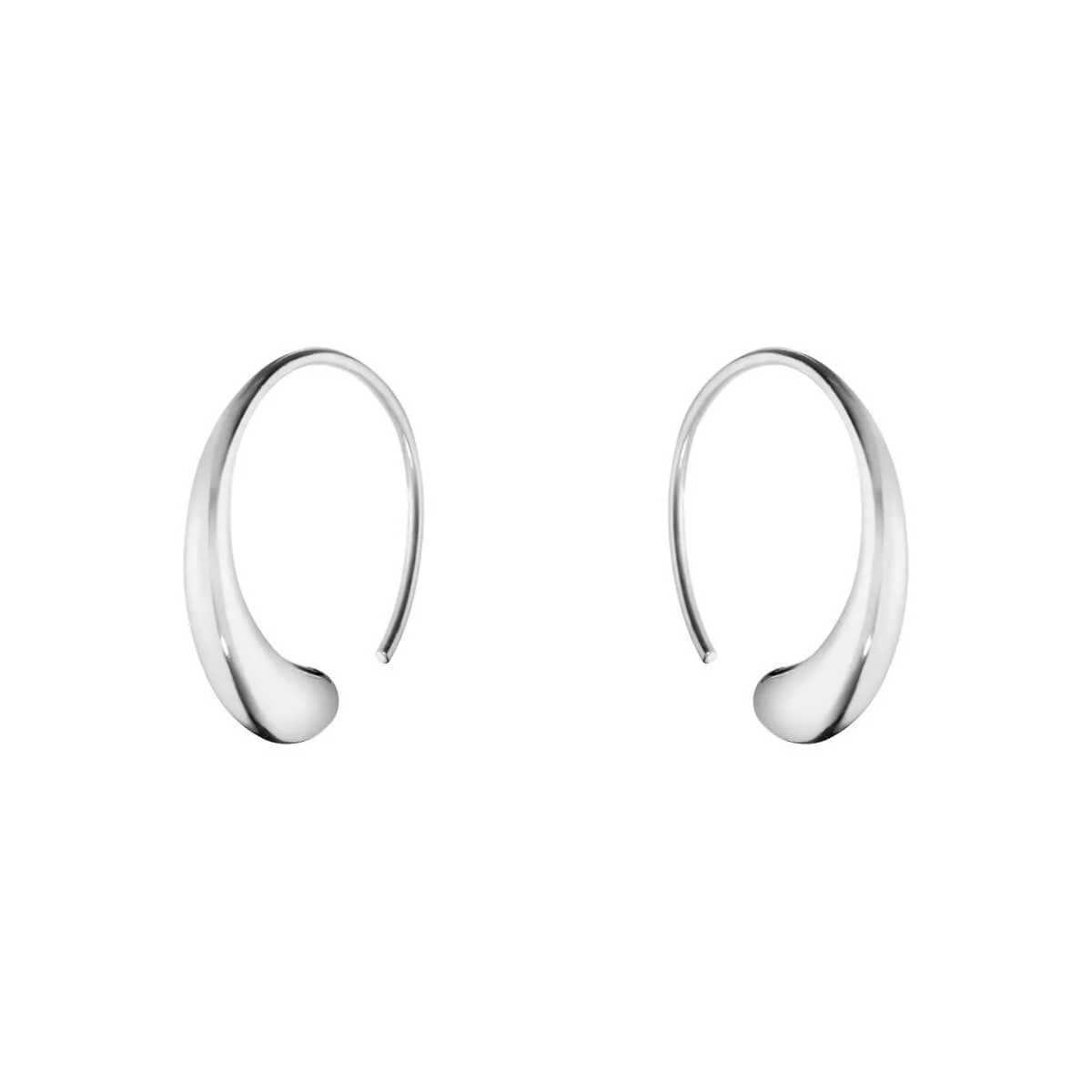 georg jensen silver mercy hoop earrings 10015603