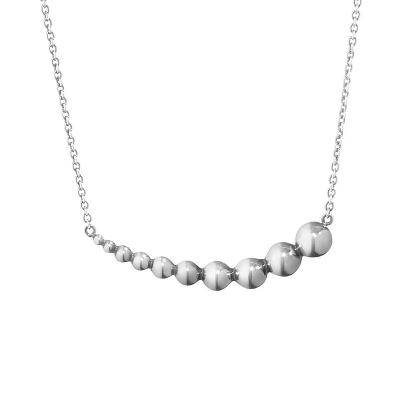 georg jensen silver oxidised grape pendant 3536394