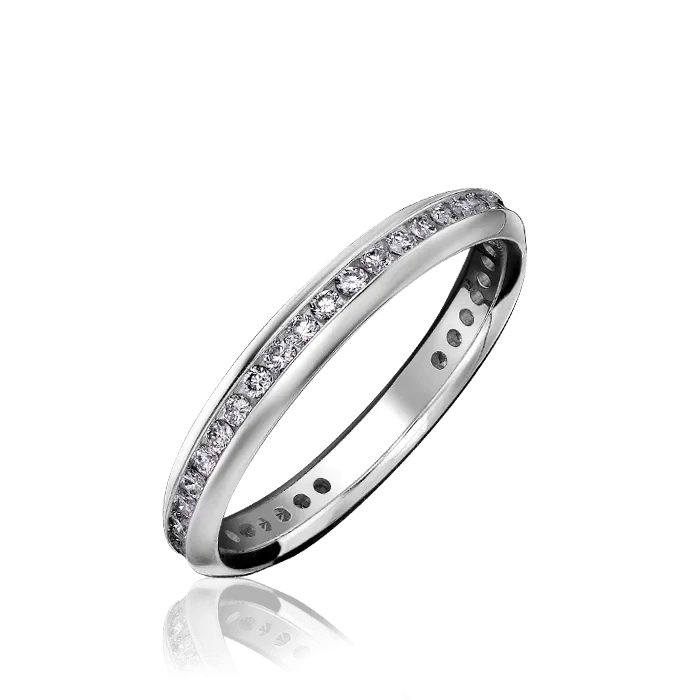 platinum full eternity ring 040ct 1006609