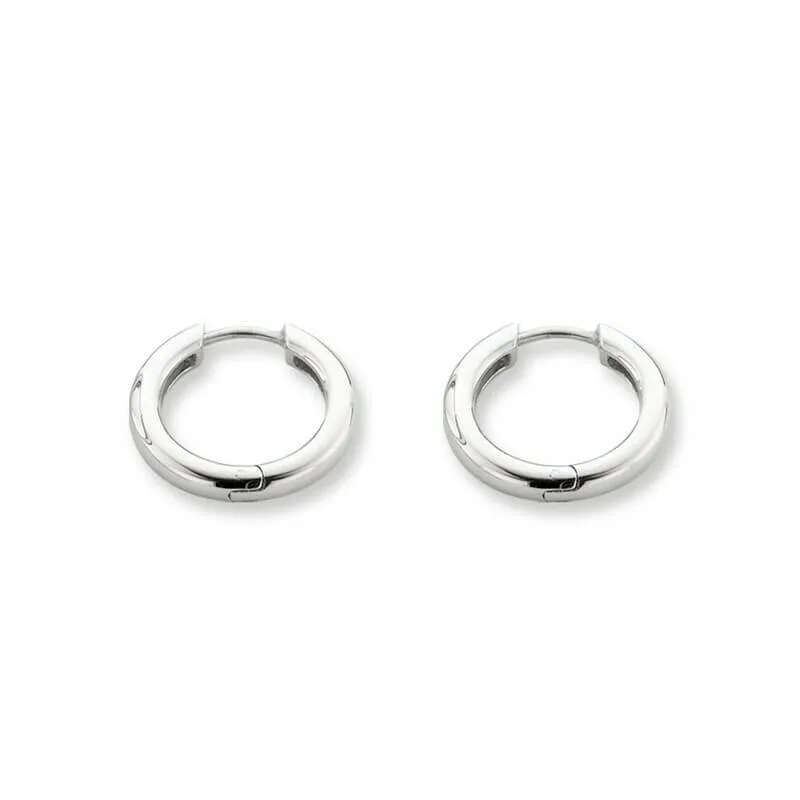 Ti Sento Silver Hoop Earrings