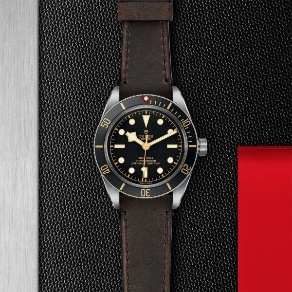 TUDOR Black Bay Fifty Eight, Black Dial, Brown Leather Strap - Image 3