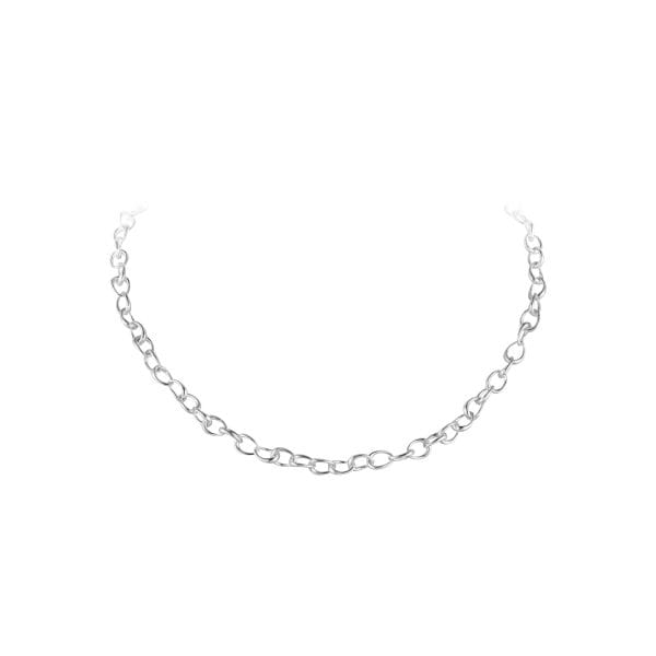 20000999 OFFSPRING LINK NECKLACE 433 SILVER scaled