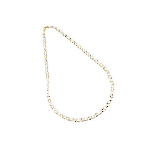 9ct Yellow And White Gold Necklace