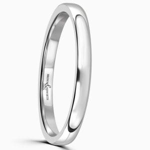 CONTEMPORARY COURT WEDDING RING