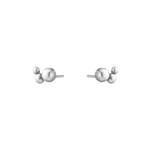 Georg Jensen silver Moonlight Grape stud earrings