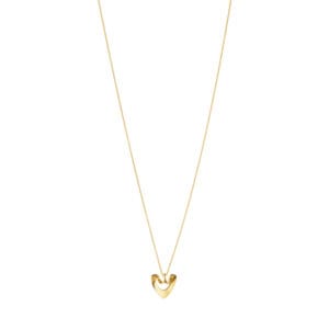 Georg Jensen 2025 18ct yellow gold open Heart pendant
