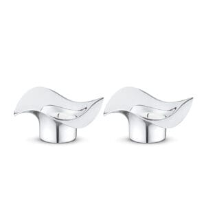 Georg Jensen Steel Cobra Tealight Holders