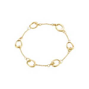 Georg Jensen Offspring bracelet 18ct yellow gold