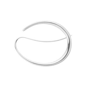 Georg Jensen silver Offspring brooch size large