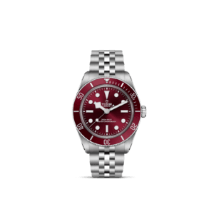 Tudor Black Bay 58 in Burgundy 39MM on steel bracelet