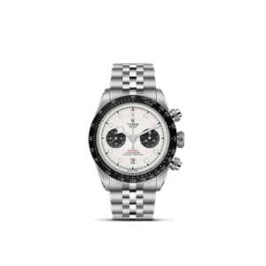 TUDOR Black Bay Chrono with opaline dial and 5-link bracelet
