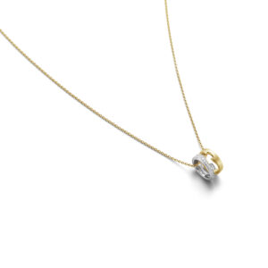 Georg Jensen FUSION Necklace with Open Pendant