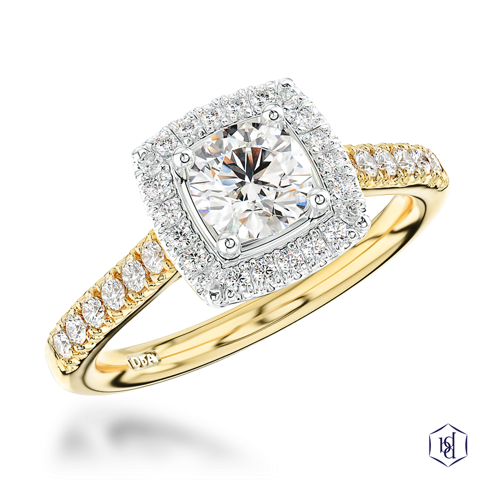 Yellow Gold/Platinum Skye Brava 0.5ct F SI2