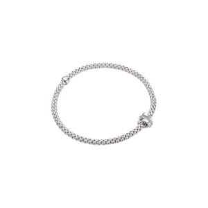 Fope Prima flex'it 18ct white gold diamond bracelet