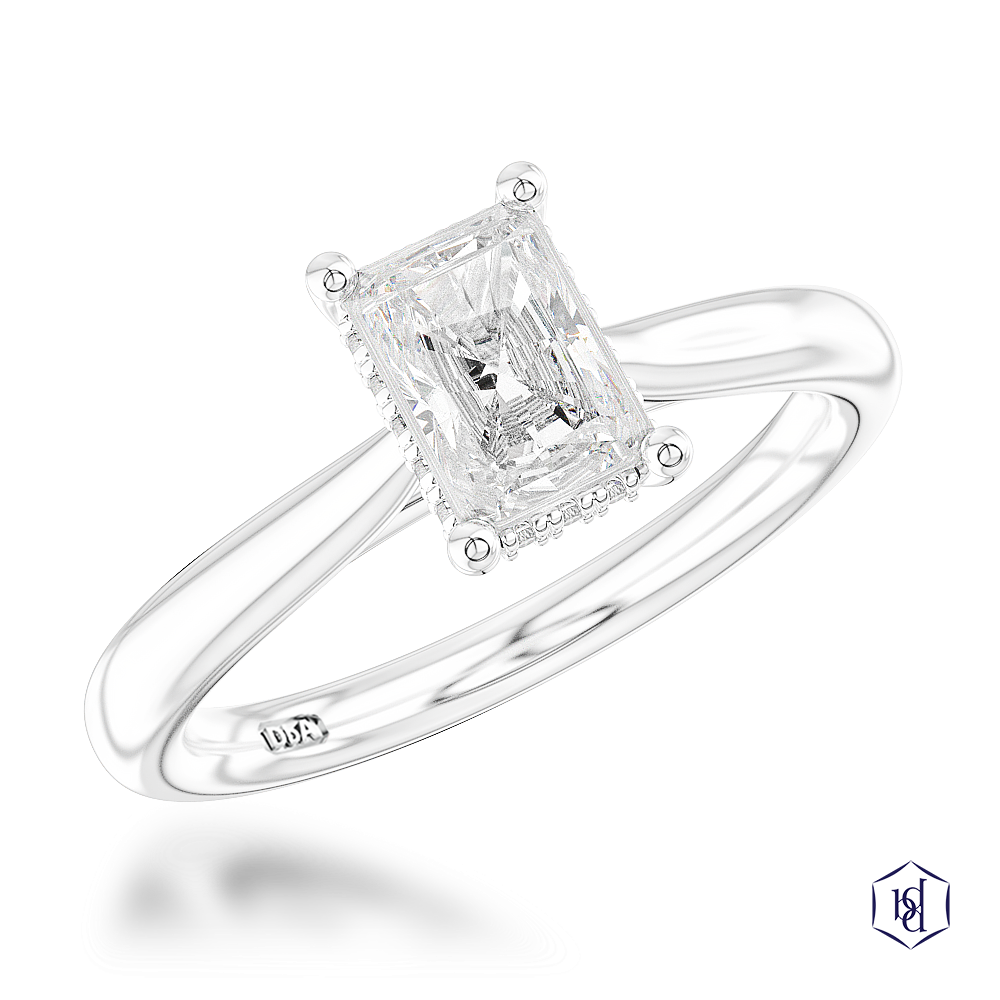 Platinum Aura Radiant 0.7ct D VS1