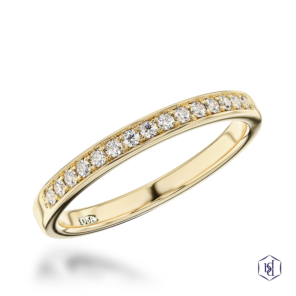 Yellow Gold Memoire Classic 0.15ct