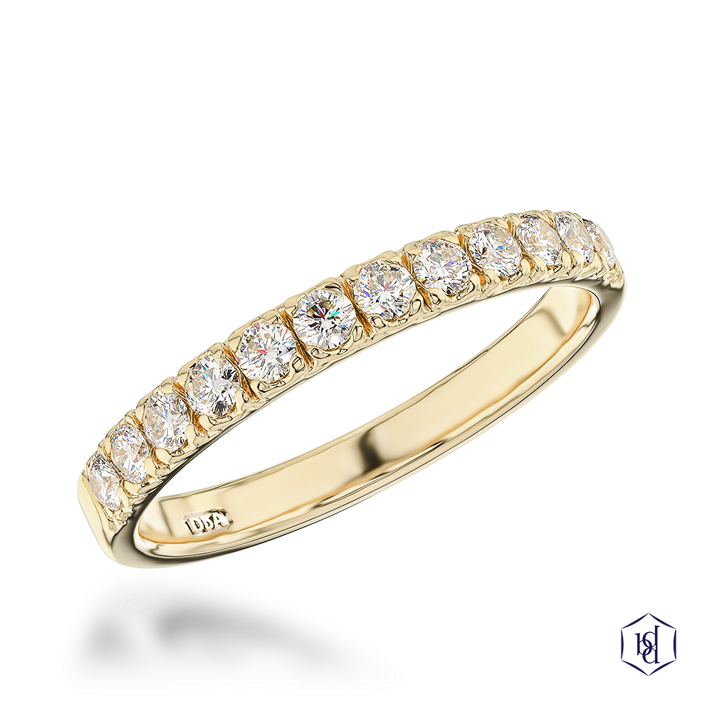 Yellow Gold Skye Eternity 0.53ct