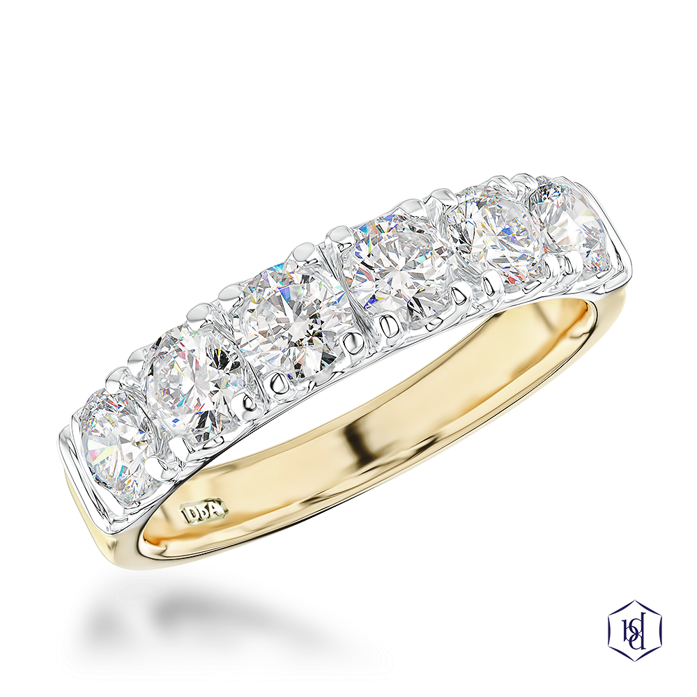 Yellow Gold/Platinum Skye Eternity 1.14ct