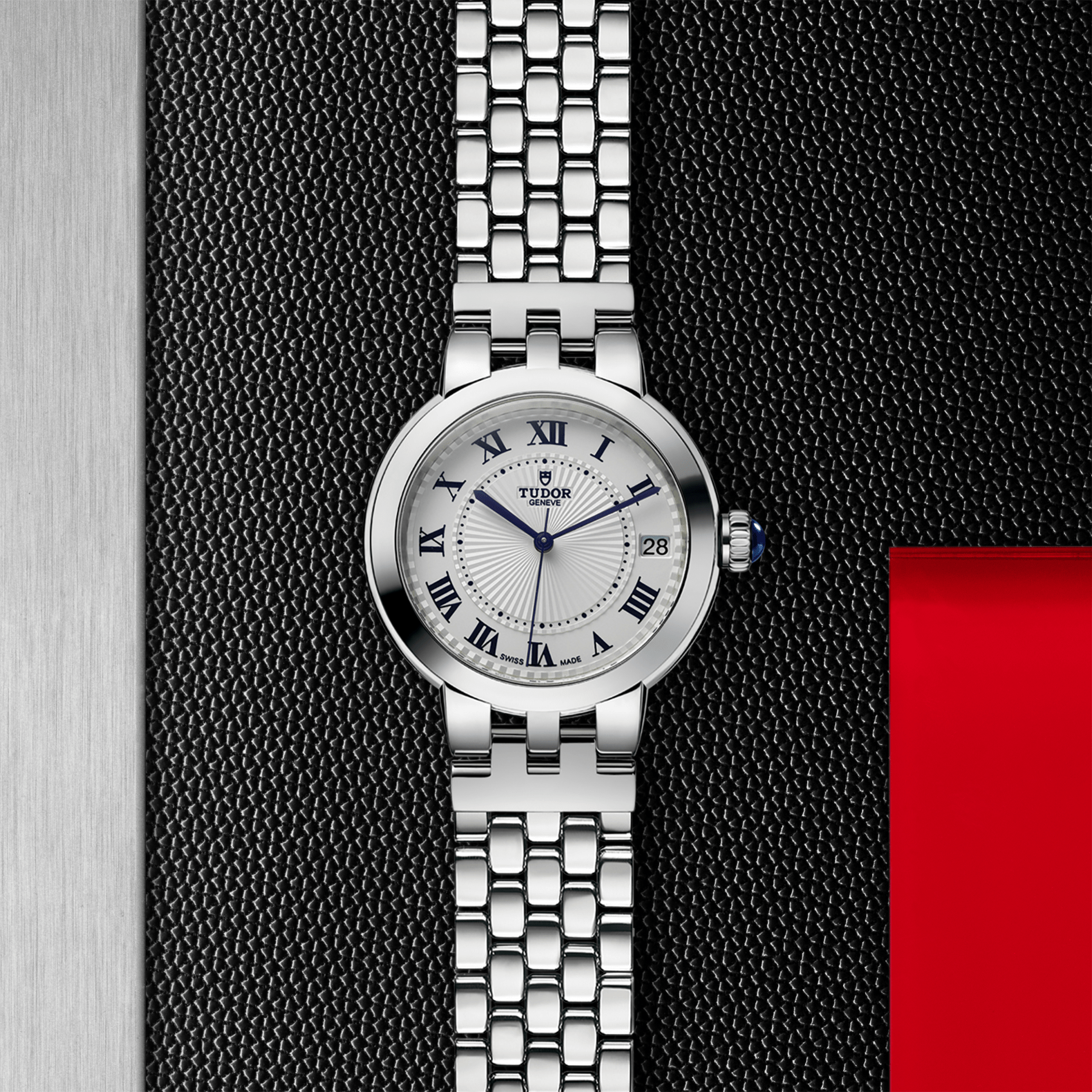 TUDOR Clair de Rose 34mm steel case Steel bracelet Opaline Dial 4 TUDOR Clair de Rose 34mm steel case Steel bracelet Opaline Dial - Image 4