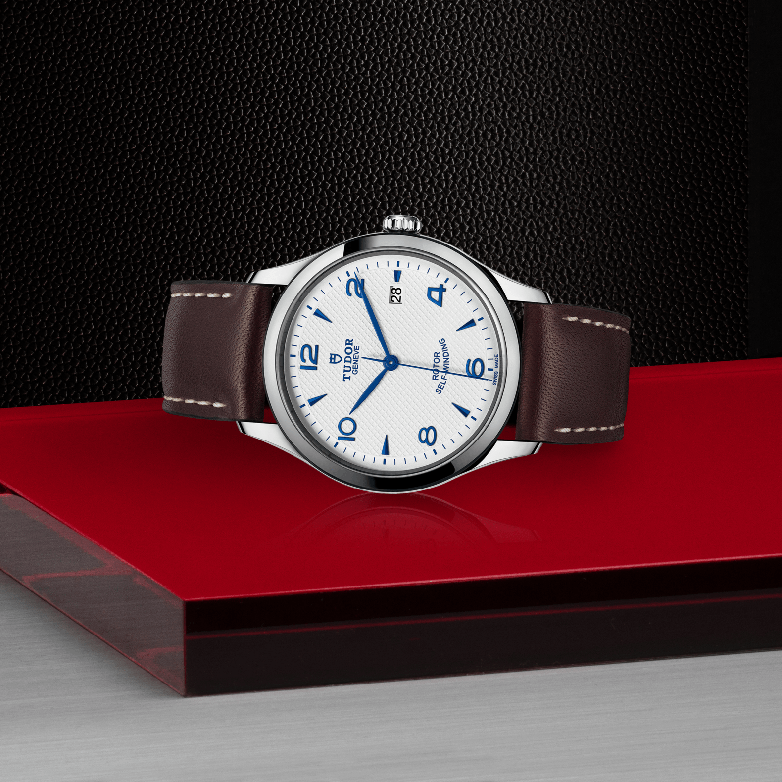 TUDOR 1926 39mm on a Brown leather strap 4 TUDOR 1926 39mm on a Brown leather strap - Image 4
