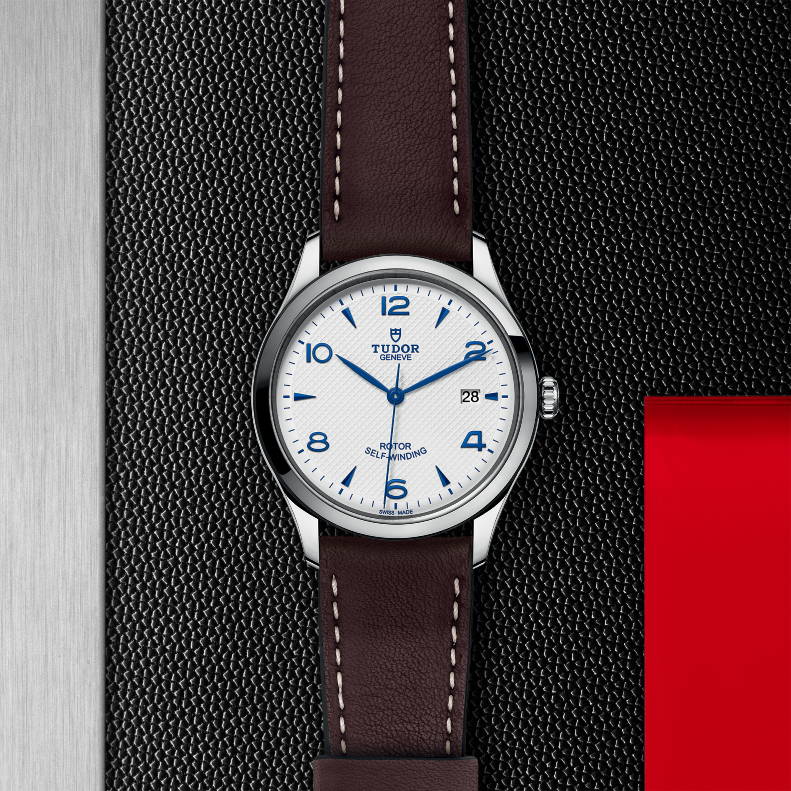 TUDOR 1926 39mm on a Brown leather strap 2 TUDOR 1926 39mm on a Brown leather strap - Image 2