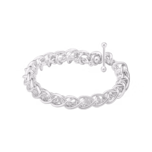 Georg Jensen Weft single link bracelet Medium