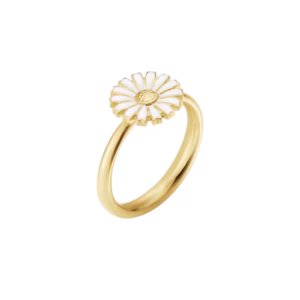 Georg Jensen Daisy gold ring size 54