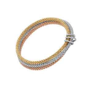 FOPE Prima Flex'it Bracelet with Diamond Pavé
