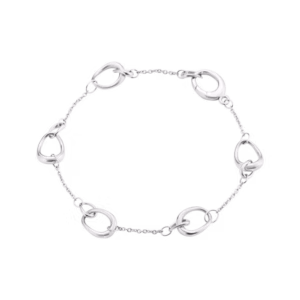 Georg Jensen silver Offspring link bracelet